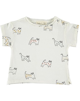 BabyClic T-Shirt Maniche Corte - Felix - 100% Jersey di Cotone Biologico T-shirt