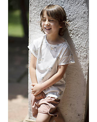 BabyClic T-Shirt Maniche Corte - Felix - 100% Jersey di Cotone Biologico T-shirt