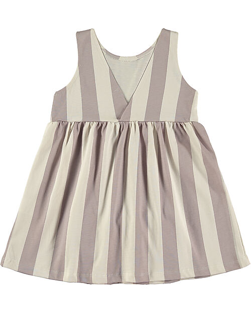 BabyClic Vestito - 100% Jersey Di Cotone Biologico - Righe Rosa Vestiti_