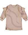 BabyClic Vestito con Voulant - Rosa Antico Vestiti_