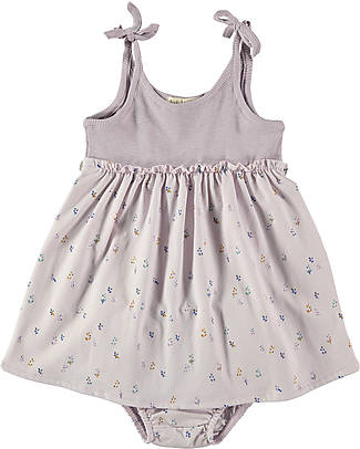 BabyClic Vestito/Pantaloncino - Lavanda - 100% Jersey di Cotone Biologico Vestiti_