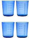Babycup Prima Tazza Bimbi 0-36 mesi - Set 4 Pezzi Blu - Premiato da Ostetriche e Dentisti Tazze