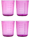 Babycup Prima Tazza Bimbi 0-36 mesi - Set 4 Pezzi Rosa - Premiato da Ostetriche e Dentisti Tazze