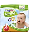 Babylino Pannolini Babylino Sensitive - L'unico certificato Oeko-Tex 100 - Super Assorbenti! Pannolini Eco