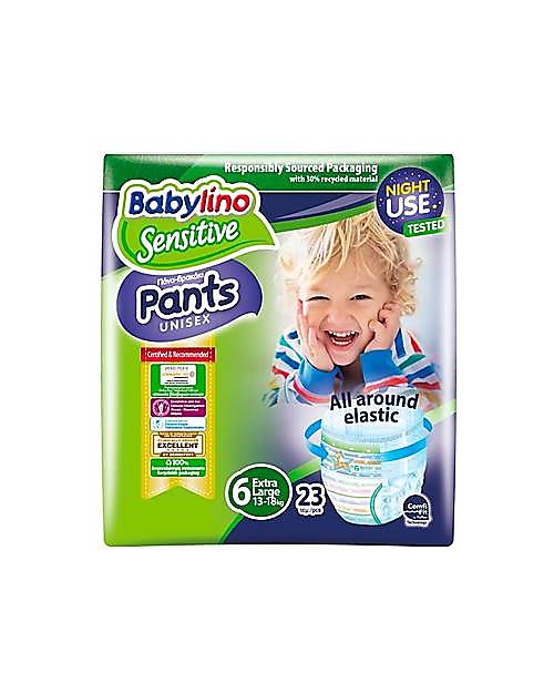 Babylino Pannolini Mutandina Sensitive  + Salviettine Delicate alla Camomilla Pannolini Eco