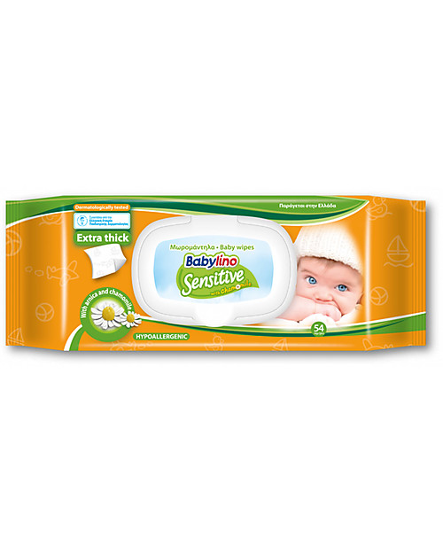 Babylino Salviettine Sensitive Profumate 54 pz Salviette Bimbo