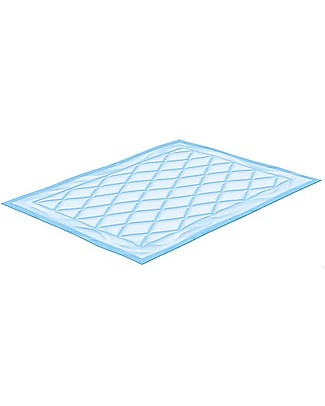 Babylino Traversine Sensitive 90x60 10 + 5 Pz - Massima Assorbenza - Certificate Oeko-Tex 100! Kit Toilette Neonato