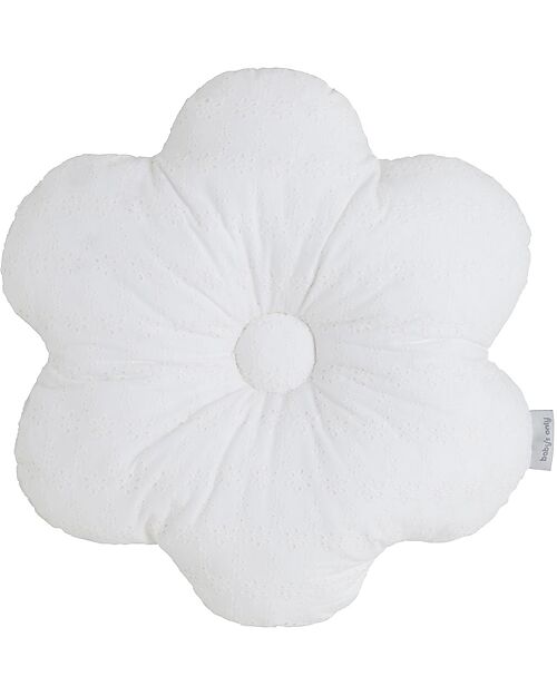 Baby's Only Cuscino Fiore Calm - Bianco - Cotone Cuscini Arredo