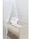 Baby's Only Cuscino Fiore Calm - Bianco - Cotone Cuscini Arredo