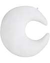 Baby's Only Cuscino Luna Sense - Bianco - Velluto a Coste - 45x40 cm Cuscini Arredo