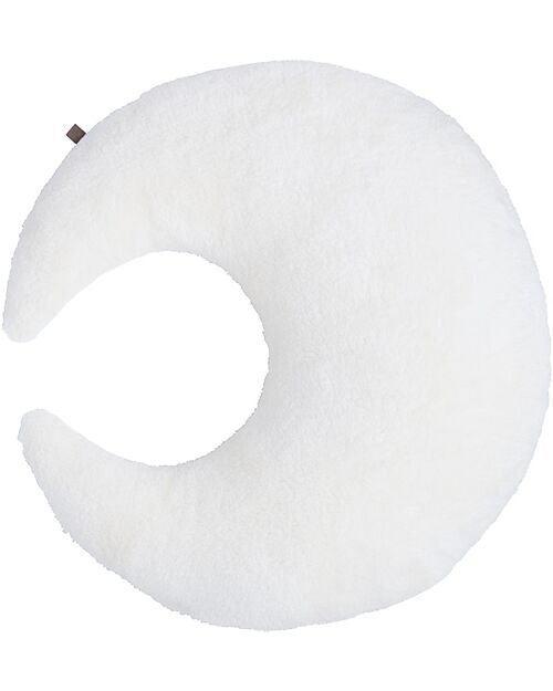 Baby's Only Cuscino Luna Sense - Bianco - Velluto a Coste - 45x40 cm Cuscini Arredo