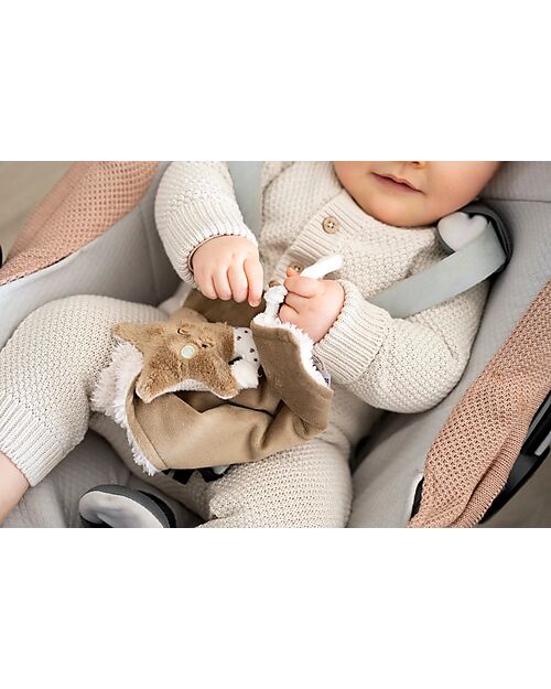 Baby's Only Doudou e Reggiciuccio Morbido - Stella - Panna Lenzuola e Federe