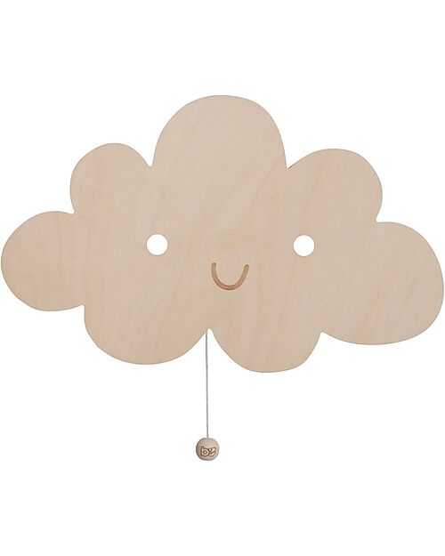 Baby's Only Lampada da Parete in Legno - Cloud Wonder - Marrone Lampade da Parete