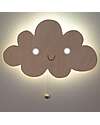 Baby's Only Lampada da Parete in Legno - Cloud Wonder - Marrone Lampade da Parete