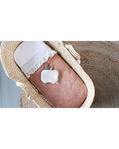 Baby's Only Lenzuolo per Culla Calm con Volant - Bianco - 80x100 cm - 100% Cotone Biancheria Culla