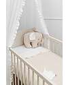 Baby's Only Lenzuolo per Lettino Calm - Bianco - 120x150 cm - 100% Cotone Lenzuola e Federe