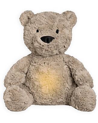 Baby's Only Teddy Bear Plush Bo with White Noise, Lullabies, and Night Light - Taupe - with Cry Detection - +0 months Soft Toys