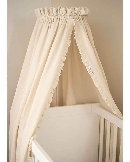 Baby's Only Tenda da Culla - Beige - 100% Cotone Tende