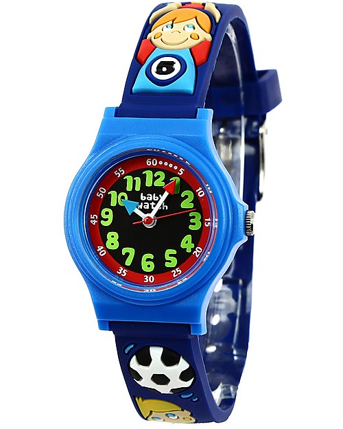 BabyWatch Il Mio Primo Orologio Pedagogico - Calcio (Perfetto già dai 3 anni!) Orologi