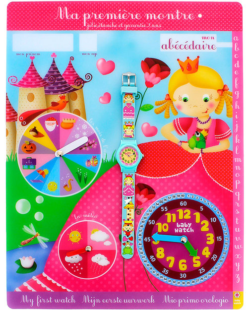 BabyWatch Il Mio Primo Orologio Pedagogico - Principesse (perfetto già dai 3 anni!) Orologi