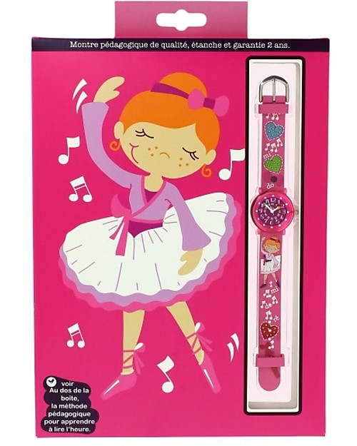 BabyWatch Orologio Pedagogico Zap Time - Classico - Per Imparare a Leggere l'Ora - Perfetto da i 6 Anni! Orologi