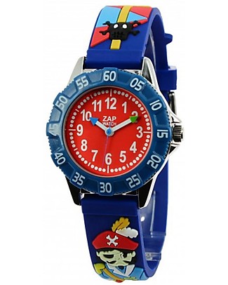 BabyWatch Orologio Pedagogico Zap Time - Corsaire - Per Imparare a Leggere l'Ora - Perfetto da i 6 Anni! Orologi Pedagogici