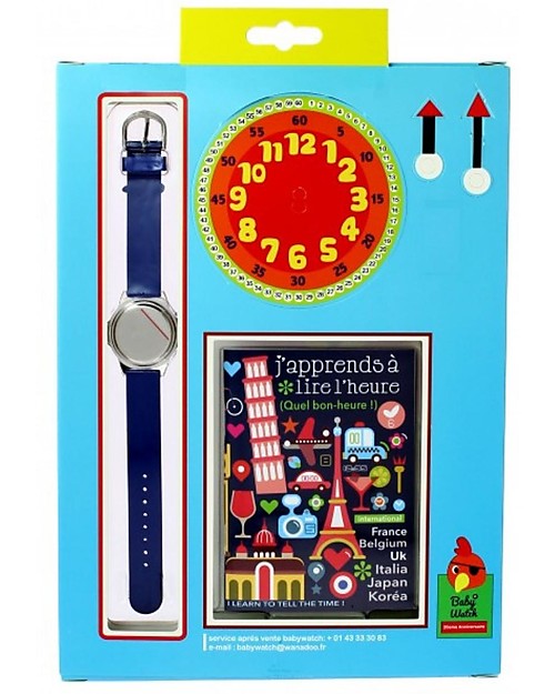 BabyWatch Orologio Pedagogico Zap Time - Corsaire - Per Imparare a Leggere l'Ora - Perfetto da i 6 Anni! Orologi