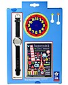BabyWatch Orologio Pedagogico Zap Time - Football Star - Per Imparare a Leggere l'Ora - Perfetto da i 6 Anni! Orologi