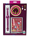 BabyWatch Orologio Pedagogico Zap Time - Kyoto - Per Imparare a Leggere l'Ora - Perfetto da i 6 Anni! Orologi