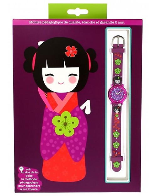BabyWatch Orologio Pedagogico Zap Time - Kyoto - Per Imparare a Leggere l'Ora - Perfetto da i 6 Anni! Orologi