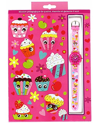 BabyWatch Zap Orologio Pedagogico - Cupcake (Perfetto già dai 6 anni!) Orologi