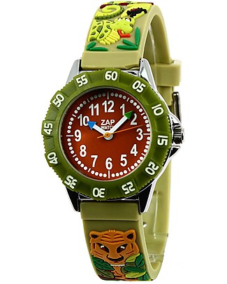 BabyWatch Zap Orologio Pedagogico - Giungla (Perfetto già dai 6 anni!) Orologi Pedagogici