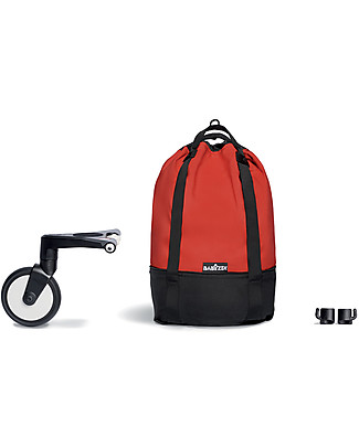 Babyzen Borsa su Ruote YOYO+ per Passeggino BABYZEN YOYO, Rosso Borse e Organizer