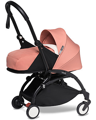 Babyzen Duo YOYO² - Telaio Nero, Rivestimento Ginger 0+ e 6+ Passeggini Trio e Duo