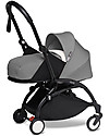 Babyzen Duo YOYO² - Telaio Nero, Rivestimento Grigio 0+ e 6+ Passeggini Trio e Duo