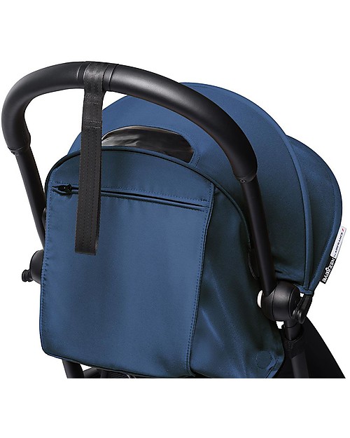 Babyzen Maniglione in Ecopelle - Nero - per Passeggino Yoyo Barre di Protezione