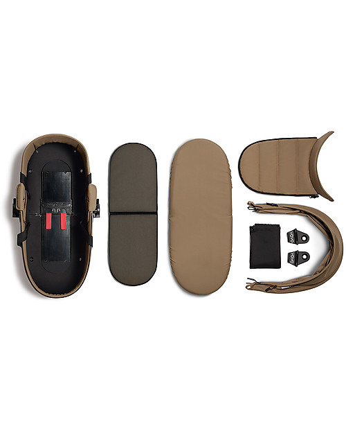 Babyzen Navicella Bassinet YOYO 0+ - Caramello - Compatta e Leggera Carrozzine e Navicelle