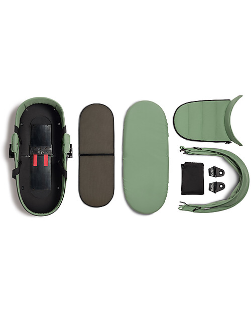 Babyzen Navicella Bassinet YOYO 0+ - Menta - Compatta e Leggera Carrozzine e Navicelle