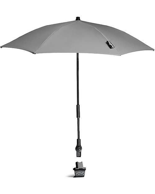 Babyzen Ombrello Parasole YOYO - Grigio Argento - Compatibile con Passeggino o Carrozzina BABYZEN Ombrellini Parasole