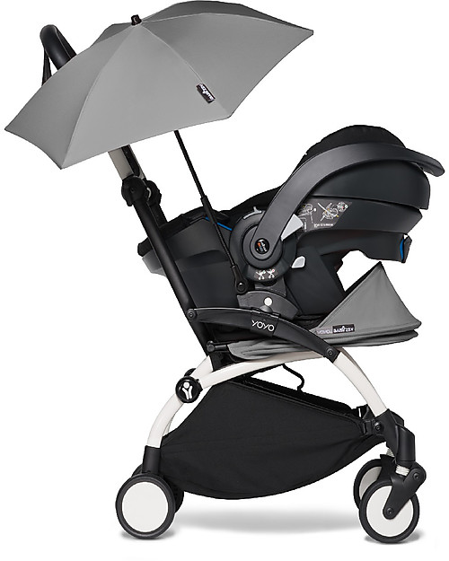 Babyzen Ombrello Parasole YOYO - Grigio Argento - Compatibile con Passeggino o Carrozzina BABYZEN Ombrellini Parasole