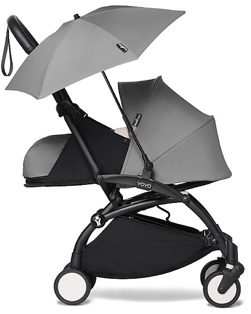 Babyzen Ombrello Parasole YOYO - Grigio Argento - Compatibile con Passeggino o Carrozzina BABYZEN Ombrellini Parasole