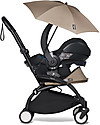 Babyzen Ombrello Parasole YOYO, Tortora - Compatibile con Passeggino o Carrozzina BABYZEN Ombrellini Parasole