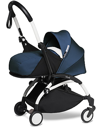 Babyzen Passeggino BABYZEN YOYO² - Telaio Bianco + Rivestimento Blu Air France 0+ e 6+ Passeggini Leggeri