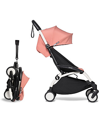 Babyzen Passeggino BABYZEN YOYO² - Telaio Bianco + Rivestimento Ginger 6+ Passeggini Leggeri