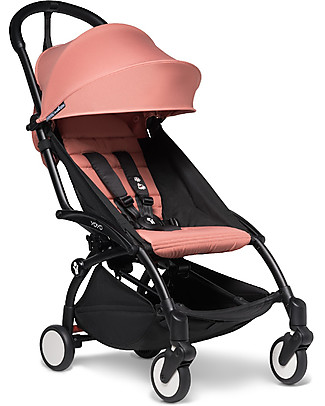 Babyzen Passeggino BABYZEN YOYO² - Telaio Nero + Rivestimento Ginger 6+ Passeggini Leggeri