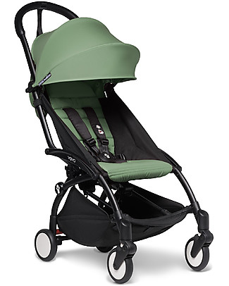 Babyzen Passeggino BABYZEN YOYO² - Telaio Nero + Rivestimento Menta 6+ Passeggini Leggeri