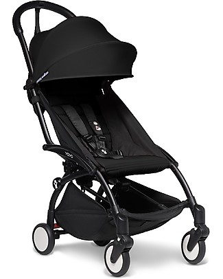 Babyzen Passeggino BABYZEN YOYO² - Telaio Nero + Rivestimento Nero 6+ Passeggini Leggeri