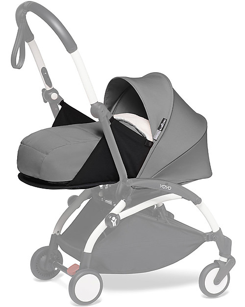 Babyzen Rivestimento/Amaca per Navicella YOYO - 0+ mesi - Grigio (telaio e parapioggia non inclusi) Carrozzine e Navicelle