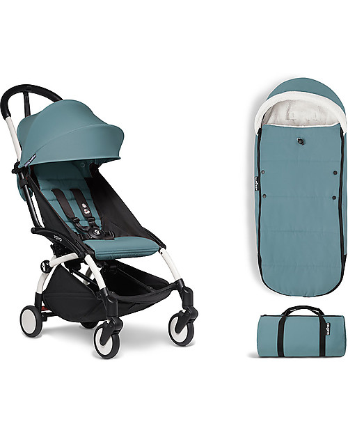 Babyzen Sacco Invernale BABYZEN - Acqua - Per passeggino YOYO, 6 mesi +! Sacchi Passeggino
