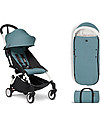 Babyzen Sacco Invernale BABYZEN - Acqua - Per passeggino YOYO, 6 mesi +! Sacchi Passeggino